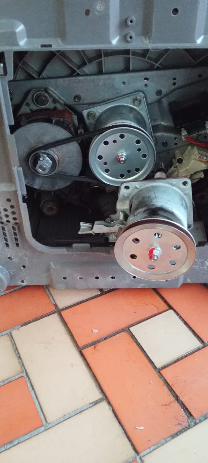 Cambio de transmisión lavadora LG